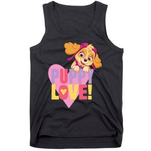 Paw Patrol Valentine's Day Puppy Love With Skye Tank Top