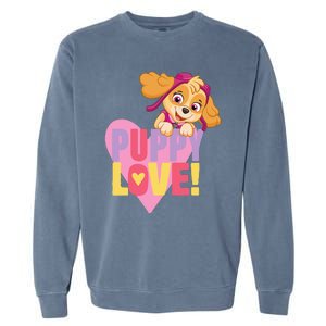 Paw Patrol Valentine's Day Puppy Love With Skye Garment-Dyed Sweatshirt