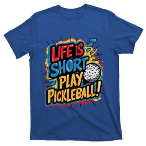 Pickleball Passion Vibrant Game Artwear Cute Gift T-Shirt