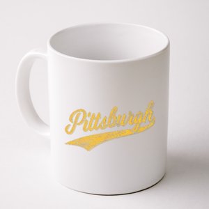 PITTSBURGH PENNSYLVANIA VARSITY SCRIPT SPORTS JERSEY STYLE Coffee Mug