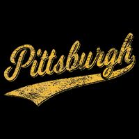 Pittsburgh Pennsylvania Varsity Script Sports Jersey Style Impact Tech Backpack