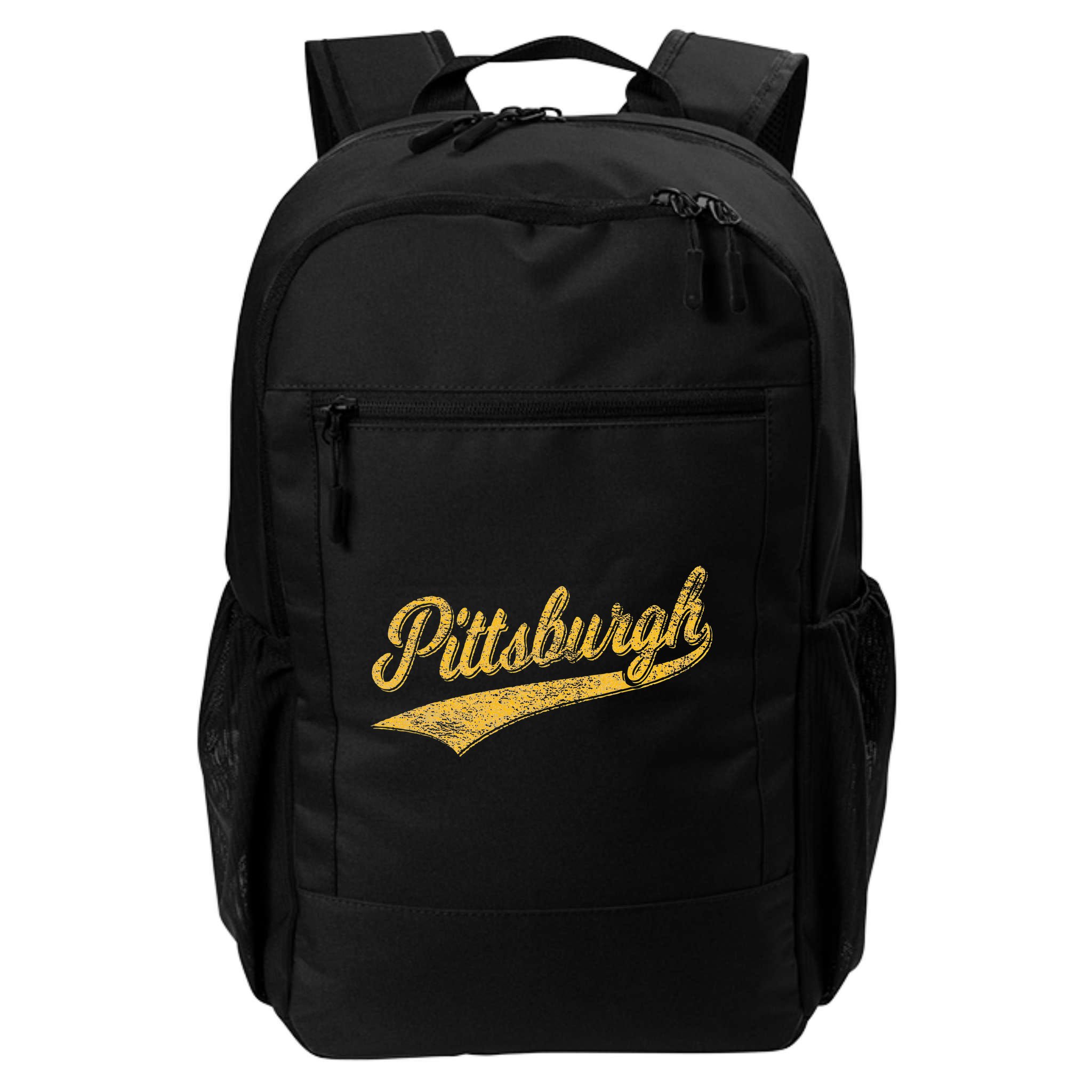 Pittsburgh Pennsylvania Varsity Script Sports Jersey Style Backpack