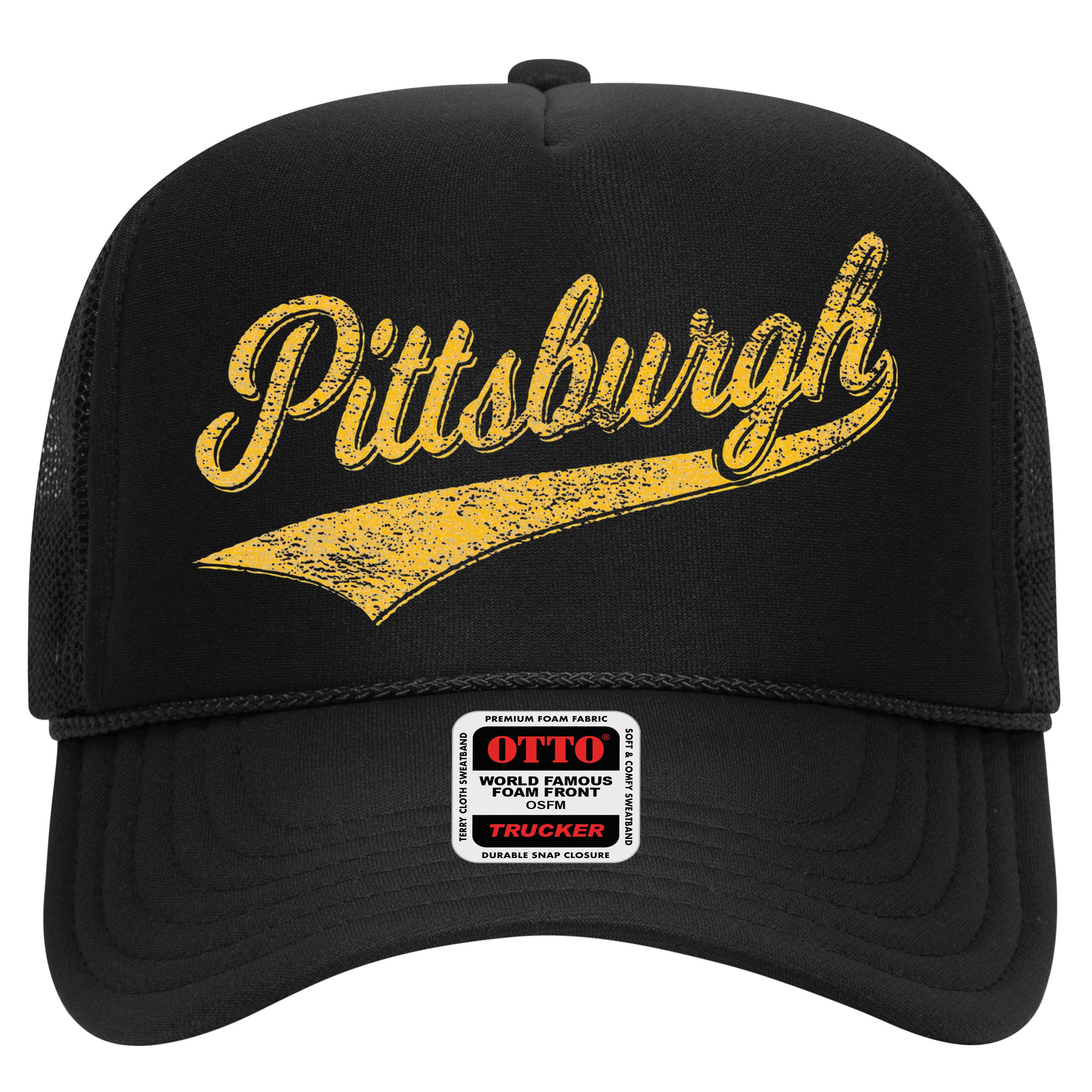 Pittsburgh Pennsylvania Varsity Script Sports Jersey Style Hat