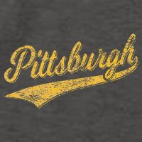 Pittsburgh Pennsylvania Varsity Script Sports Jersey Style Vector Backpack