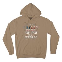 Pop Pop Veteran Fathers Day Gift From Daughter Wife For Dad Hoodie