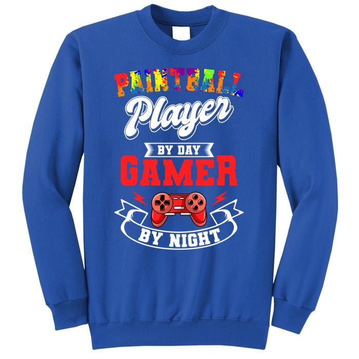 Paintball Paintballer Video Gamer Shooting Team Sport Master Meaningful Gift Tall Sweatshirt