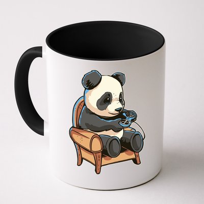 Panda Playing Videogames Mug