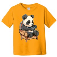 Panda Playing Videogames Toddler T-Shirt