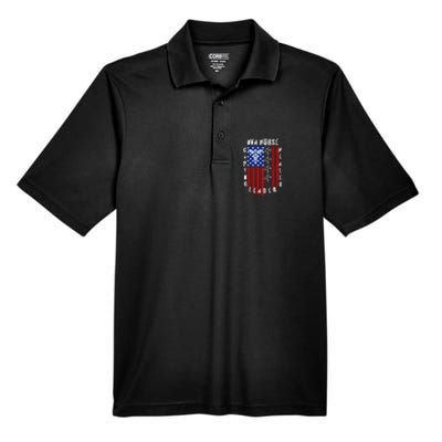 Patriotic Pride Va Nurses Tribute Men's Origin Performance Pique Polo