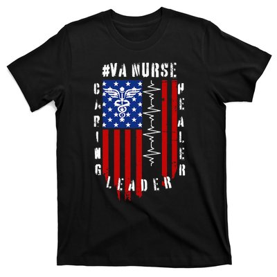 Patriotic Pride Va Nurses Tribute T-Shirt