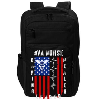 Patriotic Pride Va Nurses Tribute Impact Tech Backpack