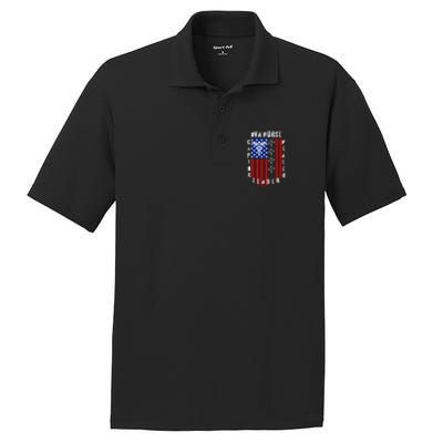 Patriotic Pride Va Nurses Tribute PosiCharge RacerMesh Polo