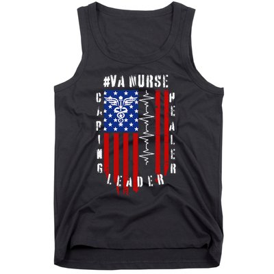 Patriotic Pride Va Nurses Tribute Tank Top