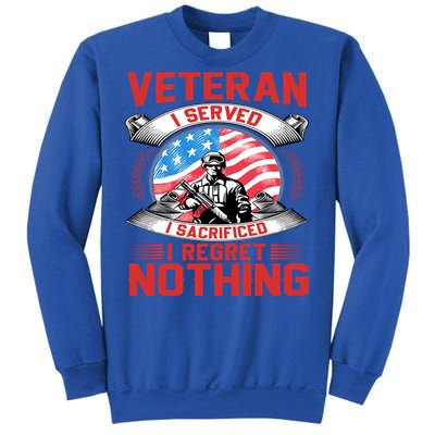 Proud Patriotic Veteran Military Gift Sweatshirt