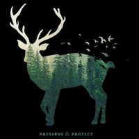 Preserve & Protect Vintage National Park Deer Forest Bag