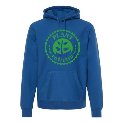 Plant Powered Vegan Juicers Veggies Based Diet Gym Fitness Gift Premium Hoodie