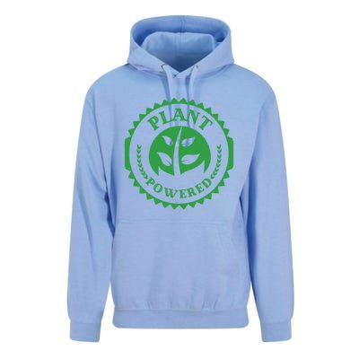 Plant Powered Vegan Juicers Veggies Based Diet Gym Fitness Gift Unisex Surf Hoodie