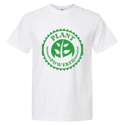 Plant Powered Vegan Juicers Veggies Based Diet Gym Fitness Gift Garment-Dyed Heavyweight T-Shirt