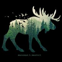 Preserve & Protect Vintage National Park Moose Backpack