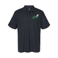 Preserve & Protect Vintage National Park Wolf Gift Softstyle Adult Sport Polo