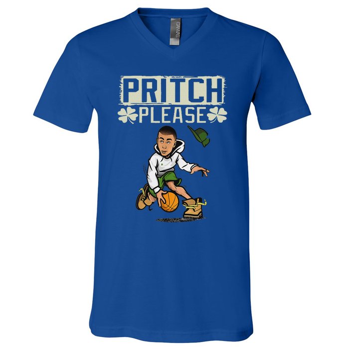 Pritch Please Vintage V-Neck T-Shirt