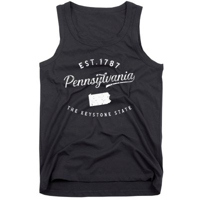 Pennsylvania Pride Visiting Pennsylvania Pennsylvania Tank Top