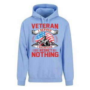 Proud Patriotic Veteran Military Great Gift Unisex Surf Hoodie