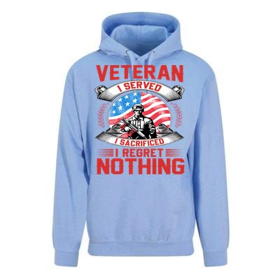 Proud Patriotic Veteran Military Great Gift Unisex Surf Hoodie