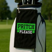 Pritch Please Vintage Golf Towel