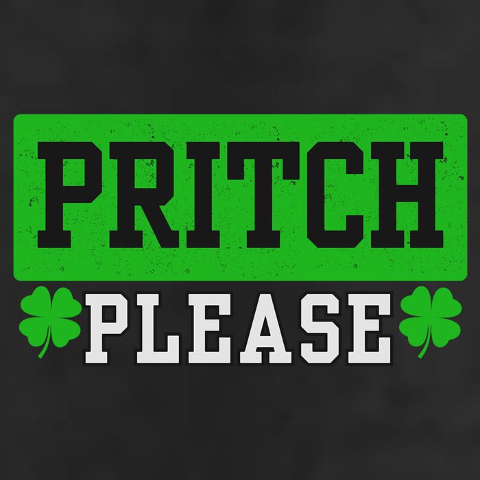 Pritch Please Vintage Golf Towel