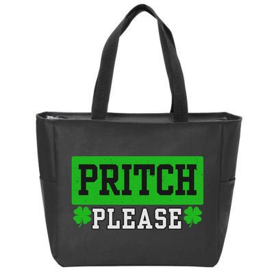 Pritch Please Vintage Zip Tote Bag