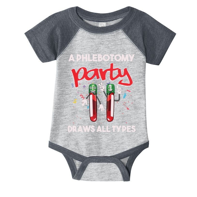 Phlebotomy Phlebotomist Vein Health Syringe Blood Donor Gift Infant Baby Jersey Bodysuit