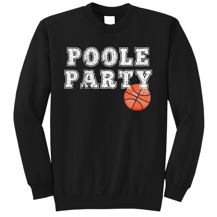 Poole Party vintage Basketball sport lovers Sweatshirt