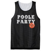 Poole Party vintage Basketball sport lovers Mesh Reversible Basketball Jersey Tank