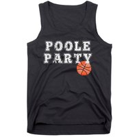 Poole Party vintage Basketball sport lovers Tank Top