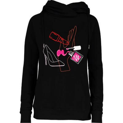 Personalized Products With A Lot Of Love For You Womens Funnel Neck Pullover Hood