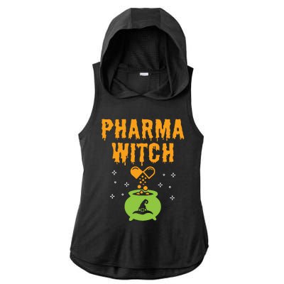 Pharmacisttech Pharma Witch Women Pharmacy Tech Pharma Witch Ladies PosiCharge Tri-Blend Wicking Draft Hoodie Tank