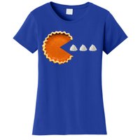 Pumpkin Pie Whipped Cream Video Game Thanksgiving Cute Gift Women's T-Shirt