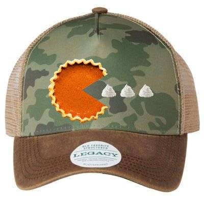 Pumpkin Pie Whipped Cream Video Game Thanksgiving Legacy Tie Dye Trucker Hat