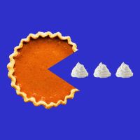 Pumpkin Pie Whipped Cream Video Game Thanksgiving Sustainable Beanie