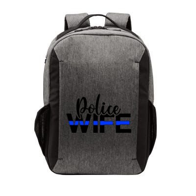 Proud Police Wife Of A Police Officer Wife Cop Wife Gift Vector Backpack