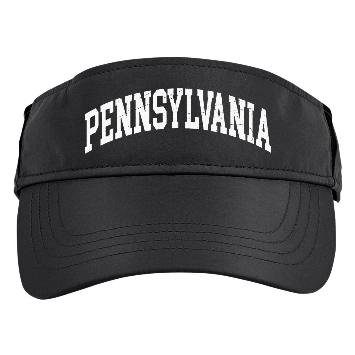 Pennsylvania PA Worn Design Classic Adult Drive Performance Visor