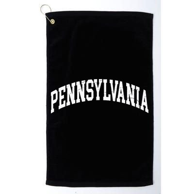 Pennsylvania PA Worn Design Classic Golf Towel