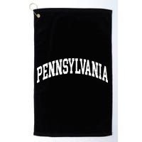 Pennsylvania PA Worn Design Classic Golf Towel