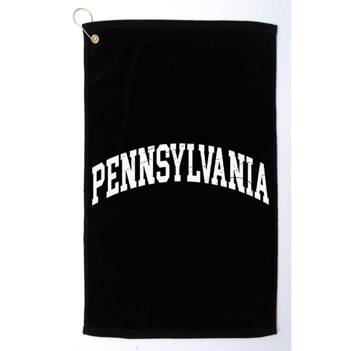 Pennsylvania PA Worn Design Classic Golf Towel