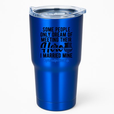 Proud Police Wife Police Officer Wife Of A Police Officer Gift Tumbler