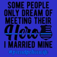 Proud Police Wife Police Officer Wife Of A Police Officer Gift Kids Hoodie