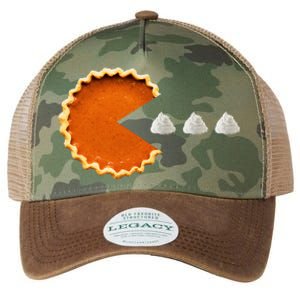 Pumpkin Pie Whipped Cream Video Game Thanksgiving Legacy Tie Dye Trucker Hat