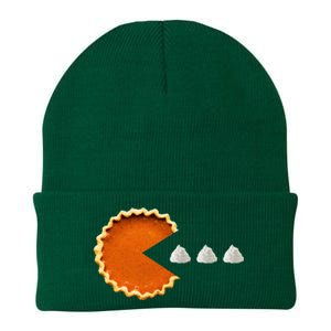 Pumpkin Pie Whipped Cream Video Game Thanksgiving Knit Cap Winter Beanie