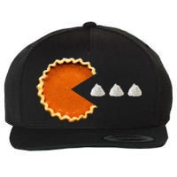 Pumpkin Pie Whipped Cream Video Game Thanksgiving Wool Snapback Cap